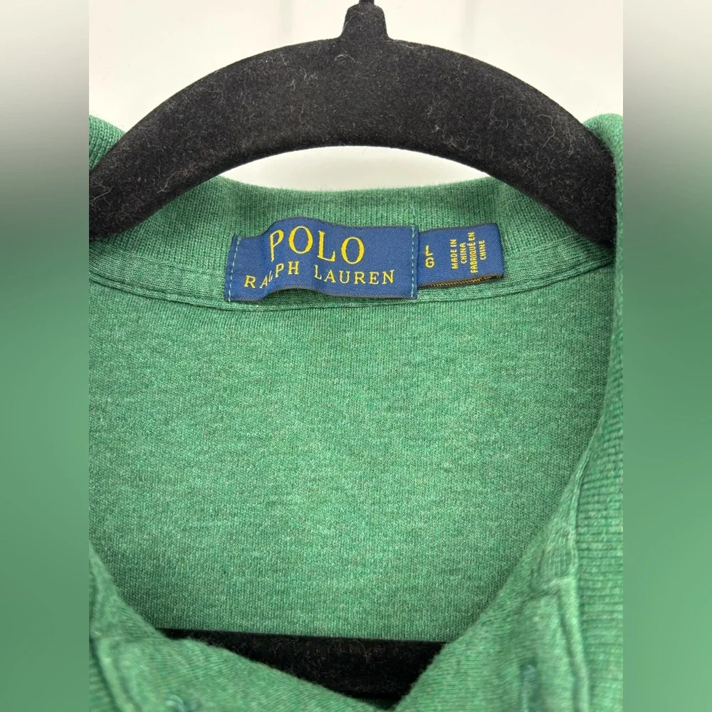 POLO RALPH LAUREN Golf Polo Shirt Green Mens Large